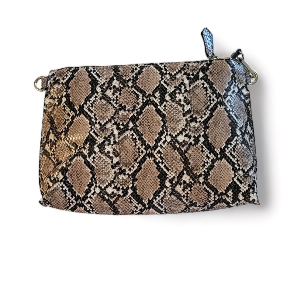 Snakeskin Crossbody Medium Size Purse